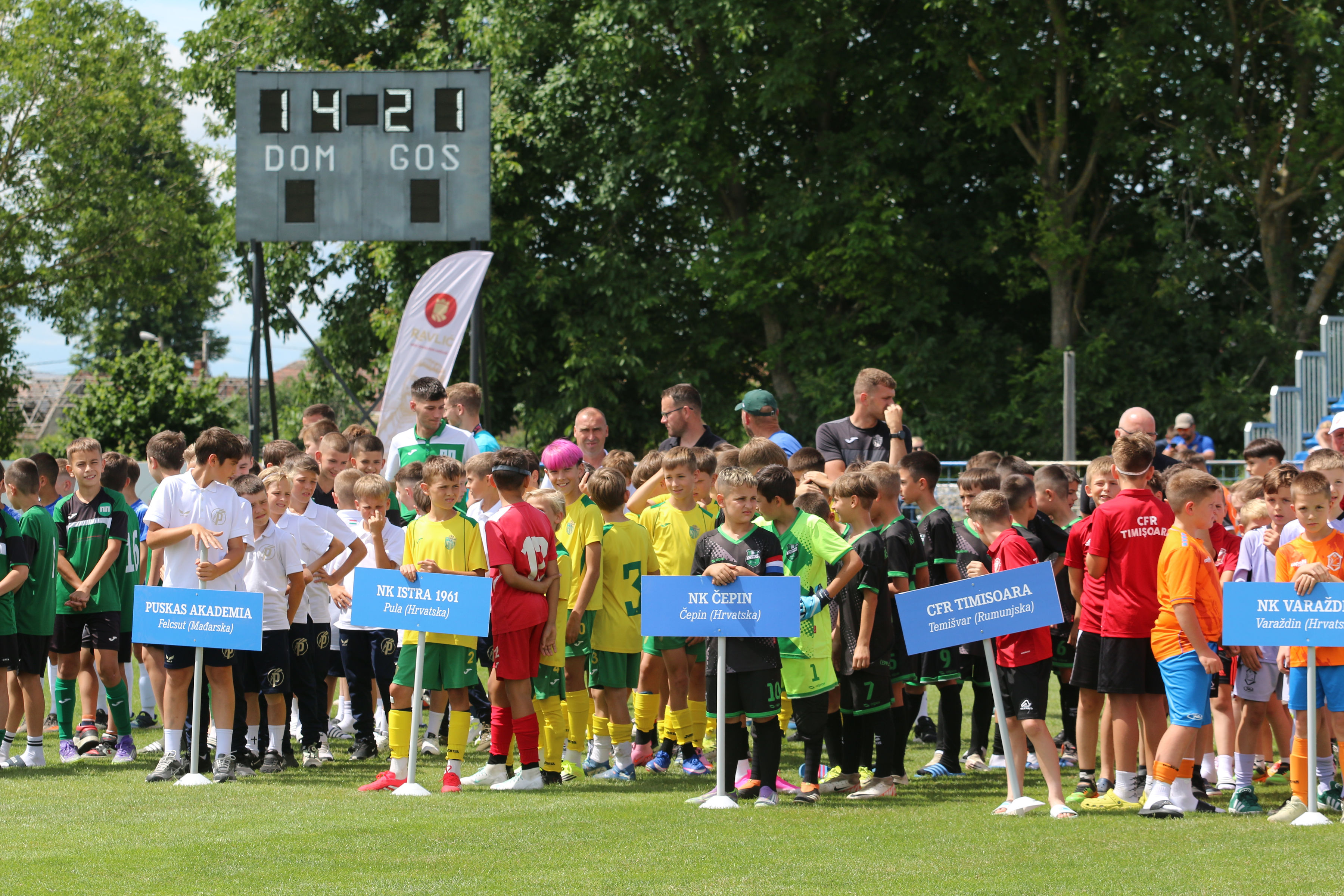 Tournament participants